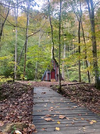 Secluded A-Frame Cabin in Stanton, Kentucky - Perfect Glamping Spot near Red River Gorge - Stanton, Kentucky - glamping.directory