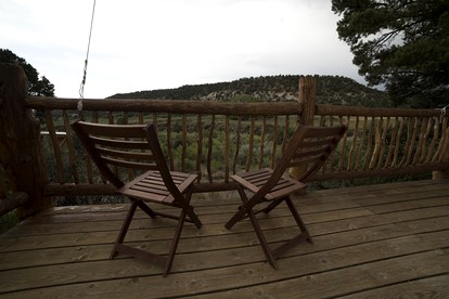 Hand Painted Luxury Tipi Rental for Three near Dixie National Forest, Utah - Boulder, Utah - glamping.directory