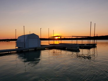 Cozy Lakefront A-Frame Cabin with Dock Access & BBQ Near Lake Cisco, TX - Cisco, Texas - glamping.directory
