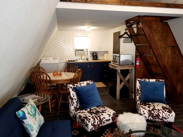 Cozy Lakefront A-Frame Cabin with Dock Access & BBQ Near Lake Cisco, TX - Cisco, Texas - glamping.directory