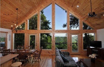 Deluxe Cabin Surrounded by Nantahala National Forest, North Carolina - Topton, North Carolina - glamping.directory