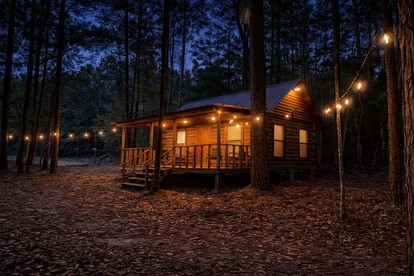 Secluded Cabin Retreat Near Big Thicket & Naskila Casino in Livingston, Texas - Livingston, Texas - glamping.directory