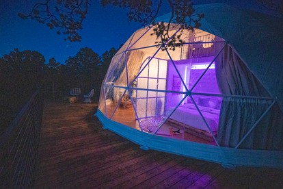 Elegant and Comfortable Dome for Starry Night Gazing in Nogal, NM - glamping.directory