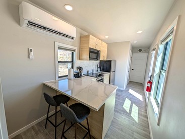 Remote Container Retreat with Pool Table and Game Room in Texas - Terlingua, Texas - glamping.directory