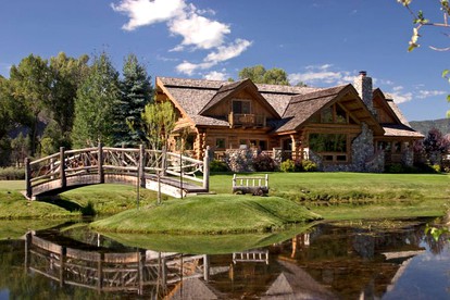 Woodland Log Cabin Rental with Picturesque Ponds near Downtown Durango, Colorado - glamping.directory