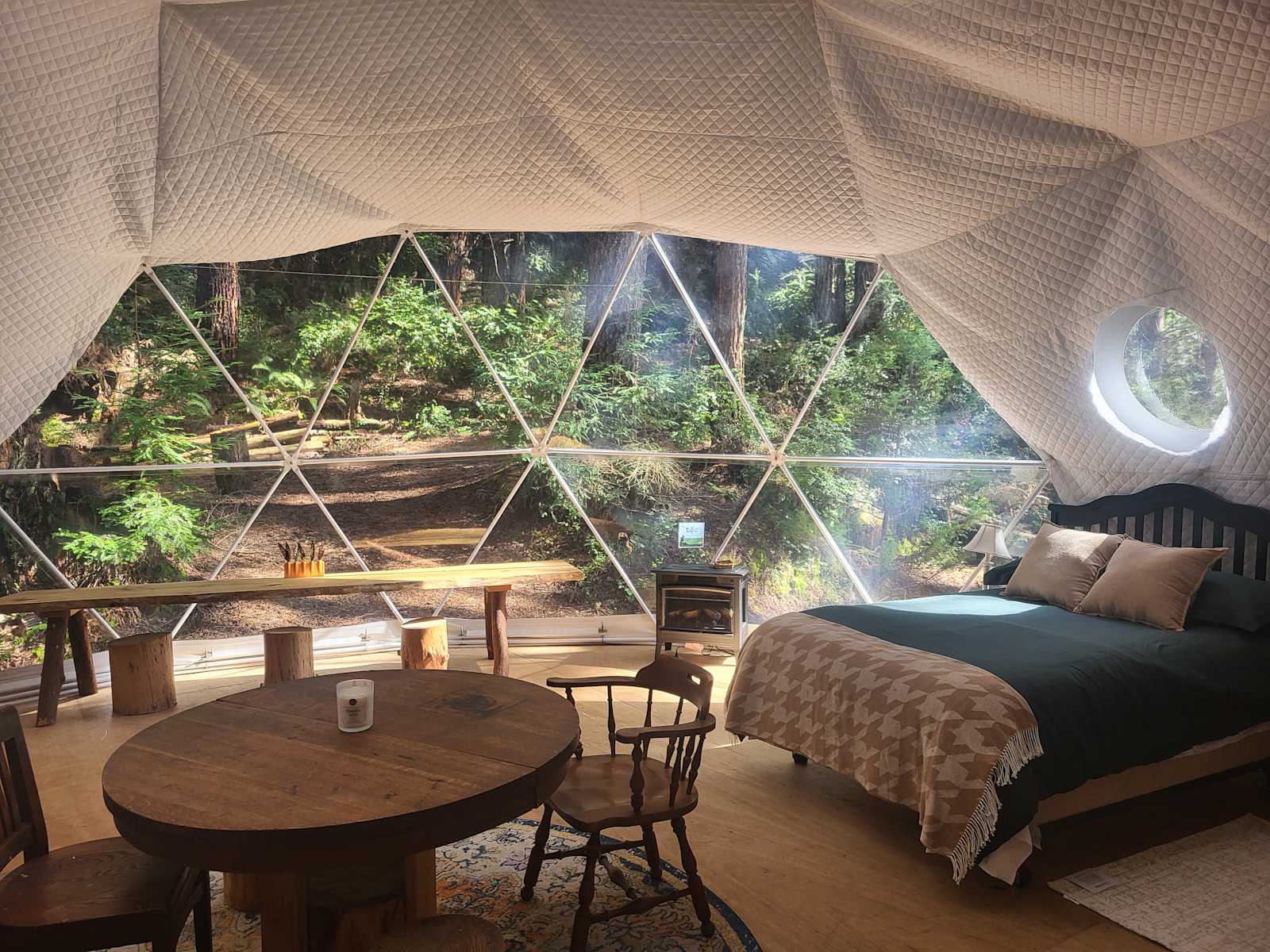 Fieldbrook Gnome Dome - Mc Kinleyville, California - glamping.directory