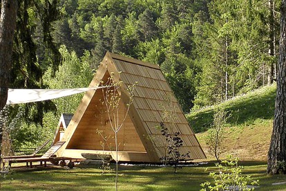 Simple and Charming A-Frame Cabin Rental in Windham, New York - Windham, New York - glamping.directory