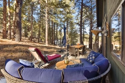 Enchanted Forest | Super Cozy Cabin on 2 Acres in Flagstaff, AZ - Flagstaff, Arizona - glamping.directory