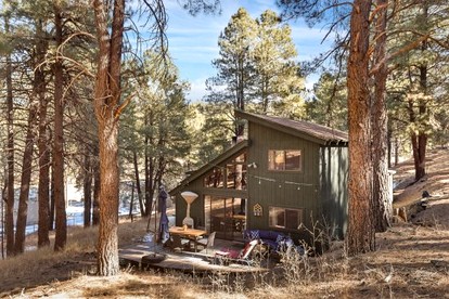 Enchanted Forest | Super Cozy Cabin on 2 Acres in Flagstaff, AZ - glamping.directory