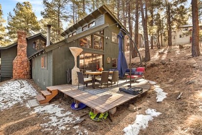 Enchanted Forest | Super Cozy Cabin on 2 Acres in Flagstaff, AZ - Flagstaff, Arizona - glamping.directory
