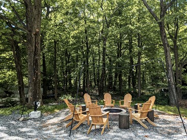 Family-Friendly Cabin with Fire Pit Nestled Among Nature in NY - Palenville, New York - glamping.directory