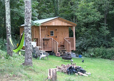 Tranquil Woodland Cabin Rental in Sullivan County, New York - glamping.directory