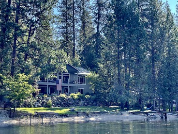 Secluded and Spacious Family Cabin Rental on Hayden Lake, Idaho - glamping.directory