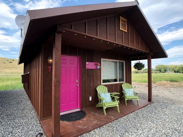 Fantastic Tiny Cabin for a Unique Escape in the Heart of Paradise Valley in Emigrant, Montana - glamping.directory