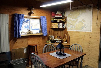 Coastal Camping Cabin with Wood-Burning Stove on Whale Island, Alaska - North Pole, Alaska - glamping.directory