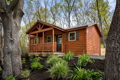 Waterside Cabin Rental With Lake Views in Finger Lakes, New York - glamping.directory