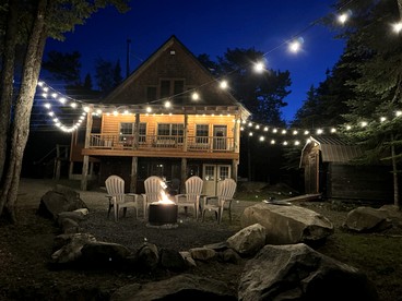 Wooden Lake Cabin Loaded with Kayaks in Maine - Greenville, Maine - glamping.directory