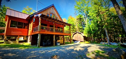 Wooden Lake Cabin Loaded with Kayaks in Maine - Greenville, Maine - glamping.directory