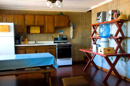 Five Cabins for a Group Getaway on an Island near Salmon River State Forest, Connecticut - East Hampton, Connecticut - glamping.directory