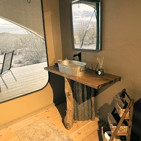 Exclusive Luxury Glamping Retreat on Historic Ranch near Saguaro National Park, Arizona - Marana, Arizona - glamping.directory