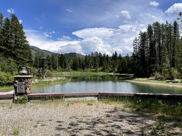 Peaceful Historic Cabins with Stocked Lake & Outdoor Adventures near Swan Valley, Idaho - Swan Valley, Idaho - glamping.directory