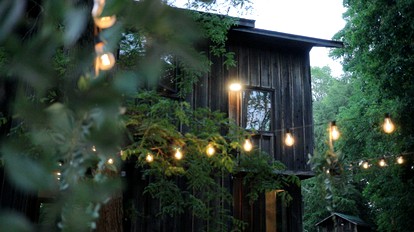 Unique Glamping in a Charming Bridge House on Blacklick Creek - New Albany, Ohio - glamping.directory