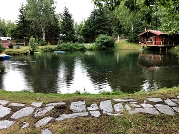 Authentic Lakeside Dry Cabin with Private Bear Creek Pond Access Near Hope, Alaska - Hope, Alaska - glamping.directory