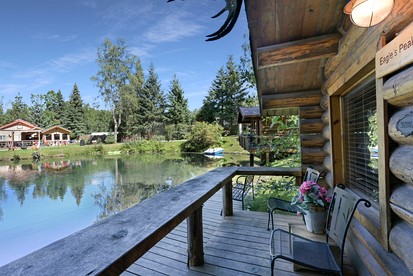 Authentic Lakeside Dry Cabin with Private Bear Creek Pond Access Near Hope, Alaska - Hope, Alaska - glamping.directory