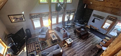 Group Cabin with Pool Table, Spa and Many More Amenities in Maine - Beaver Cove, Maine - glamping.directory