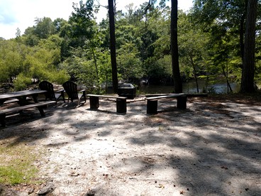 Peaceful Riverfront Manufactured Home with Fireplace on the Great Satilla River near Woodbine, Georgia - WAYNESVILLE, Georgia - glamping.directory