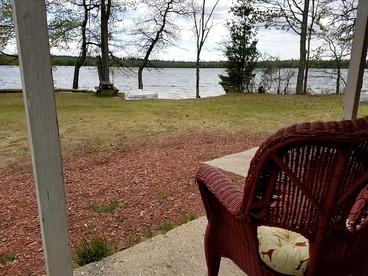 Delightful Waterfront Cabin with Views of Pine Lake near Wellston, Michigan - Wellston, Michigan - glamping.directory
