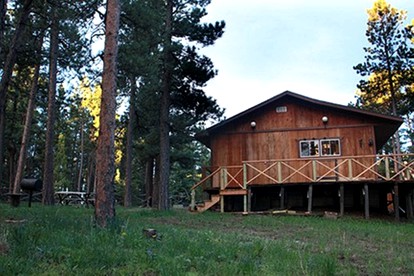 Secluded Mountain Cabin in the Quiet Woodlands near Douglas, Wyoming - glamping.directory