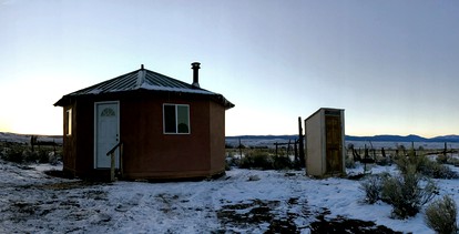 Romantic Camping Yurt on Camel Farm near Alamosa, Colorado - glamping.directory