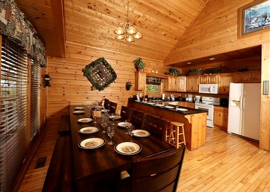 Dog-Friendly Log Cabin Rental with a Private Hot Tub near Sevierville, Tennessee - Sevierville, Tennessee - glamping.directory