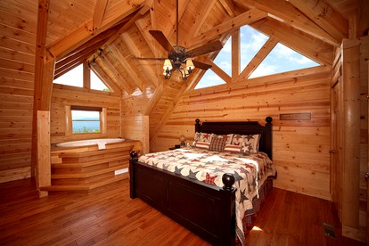 Secluded Log Cabin near Douglas Lake in Sevierville, East Tennessee - Sevierville, Tennessee - glamping.directory