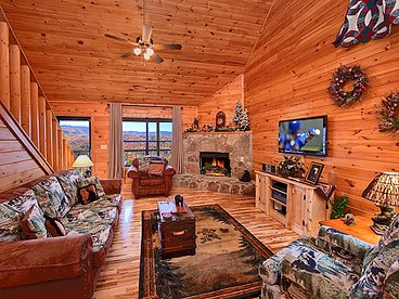 Comfortable Gatlinburg Cabin Rental with a Hot Tub - glamping.directory