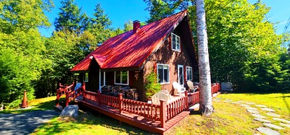 Charming Pet-Friendly Cabin with ATV & Snowmobile Access near Greenville, Maine - glamping.directory