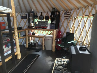 Experience Alaska Yurt Rental near Denali Park in Alaska - Cantwell, Alaska - glamping.directory