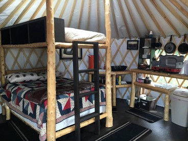 Experience Alaska Yurt Rental near Denali Park in Alaska - Cantwell, Alaska - glamping.directory
