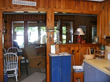Rustic Lakefront Cottage Rental for Four on Randall Lake, Michigan - Coldwater, Michigan - glamping.directory