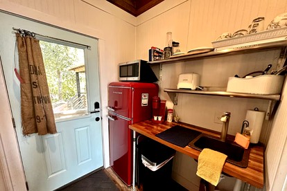 Unique Soundfront Rental Set in Kitty Hawk Woods Coastal Preserve of North Carolina - Kitty Hawk, North Carolina - glamping.directory