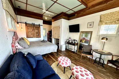 Unique Soundfront Rental Set in Kitty Hawk Woods Coastal Preserve of North Carolina - Kitty Hawk, North Carolina - glamping.directory