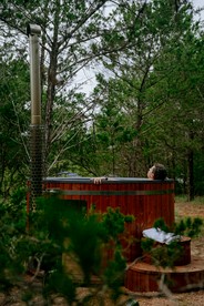 Whimsical Flower-Inspired Mirror Cabin by the Lake in the Enchanted Forests of Texas - Bastrop , Texas - glamping.directory