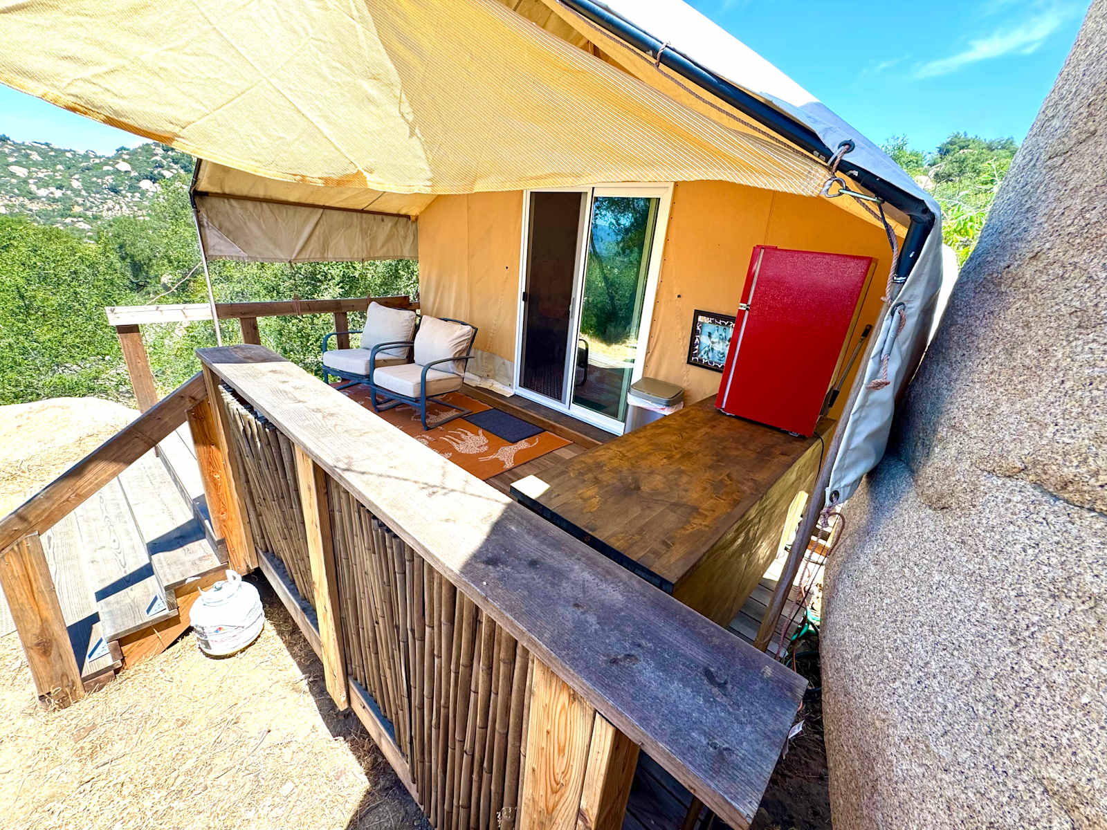 Secluded Safari Tent - Fallbrook, California - glamping.directory