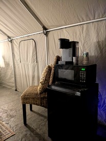 Romantic Safari Tent Hideaway Surrounded by Majestic Mountains near the Sparkling Lake in Branson Missouri - Branson, Missouri - glamping.directory