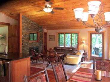 Mountain Cabin Rental with Modern Amenities in Lake Placid, New York - Lake Placid, New York - glamping.directory