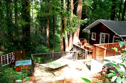 Pet-Friendly Cabin Rental for Glamping in Northern California - Guerneville, California - glamping.directory