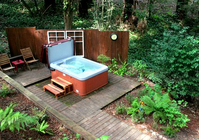 Pet-Friendly Cabin Rental for Glamping in Northern California - Guerneville, California - glamping.directory