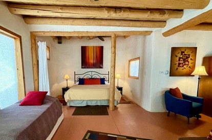 Stunning Traditional Adobe on Glamping Compound for Groups in Carson, New Mexico - Carson, New Mexico - glamping.directory