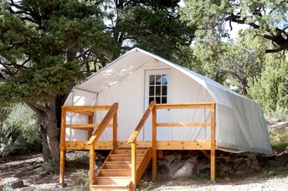 Cozy Utah Glamping Tent on Cowboy Ranch - glamping.directory